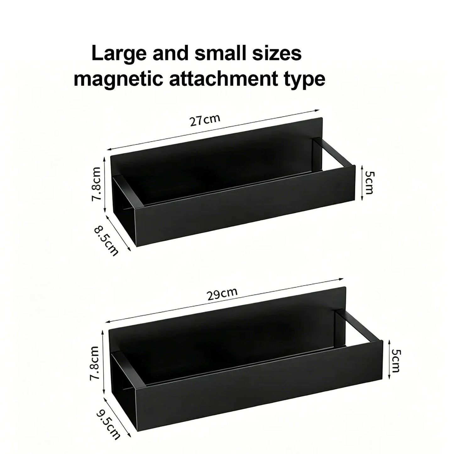 Magnetic Side Storage Rack for Refrigerator & Washing Machine