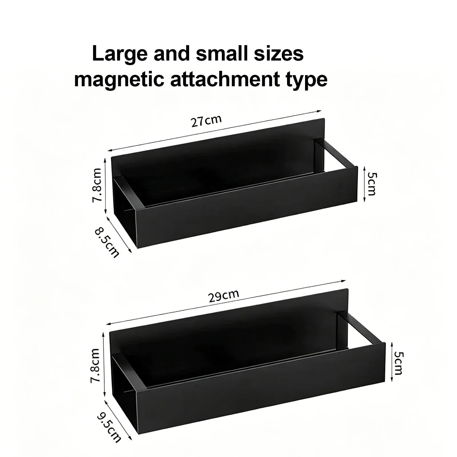 Magnetic Side Storage Rack for Refrigerator & Washing Machine