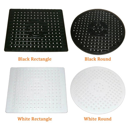 Quick Drain Anti-Slip Rubber Sink Mat Heat Resistant Kitchen