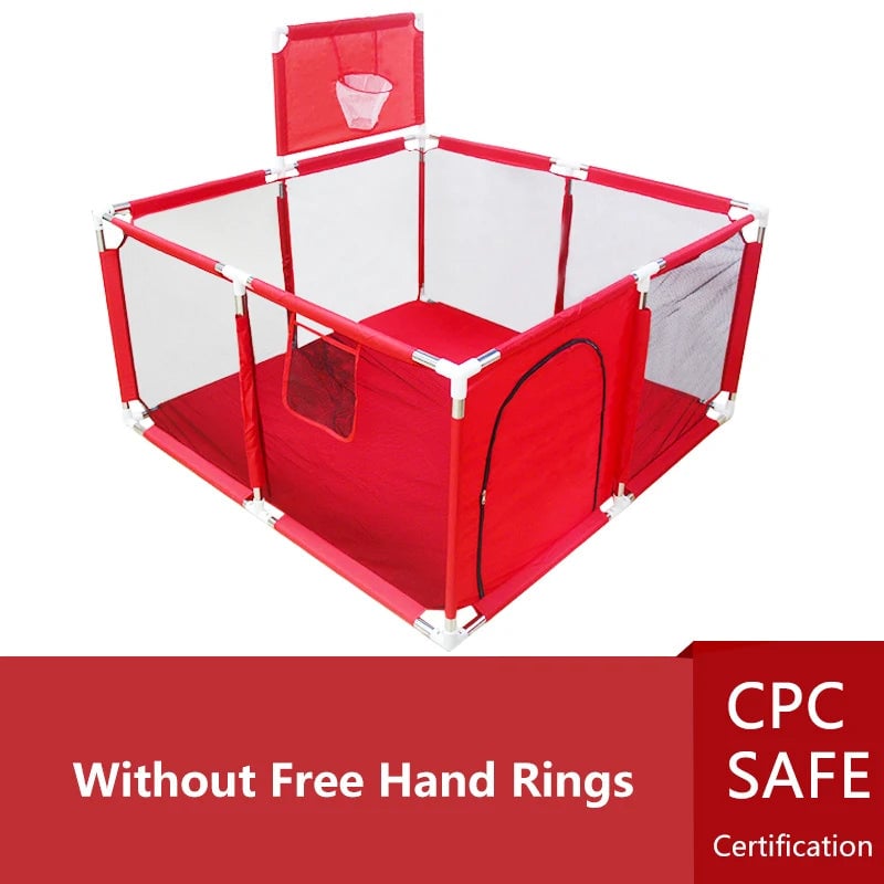 Large Indoor Baby Playpen Safety Barrier Fence Corralito Groundbox