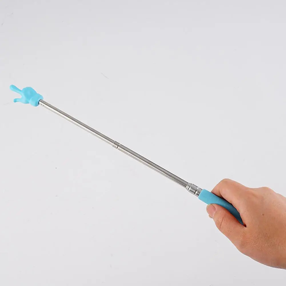 Retractable Finger Pointer Stick – Stainless Steel Telescopic Teaching Pointer