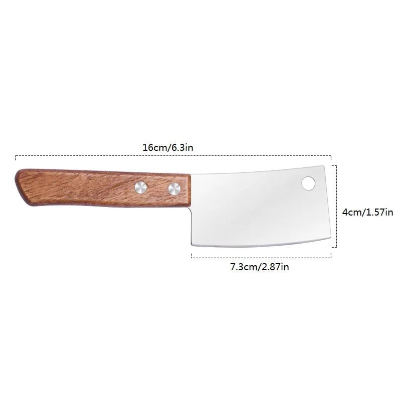 Mini Stainless Steel Kitchen Knife - Meat & Vegetable Slicer