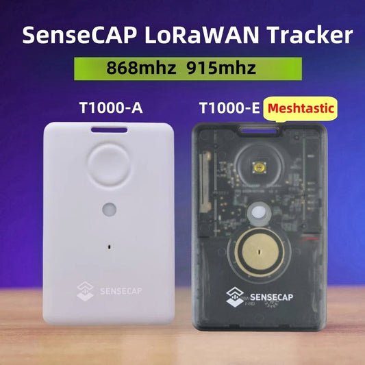 Sensecap T1000-E Meshtastic 868MHz LoRa GPS Tracker IP65 Outdoor