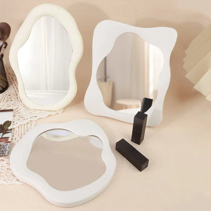 Tabletop Makeup Mirror - Adjustable Vanity Mirror for Bedroom Decor