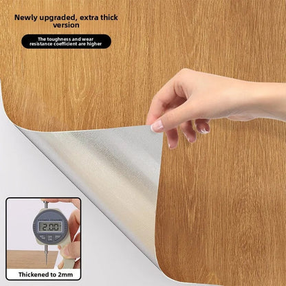 Waterproof Self-Adhesive Wood Grain Peel & Stick Wallpaper Veneer