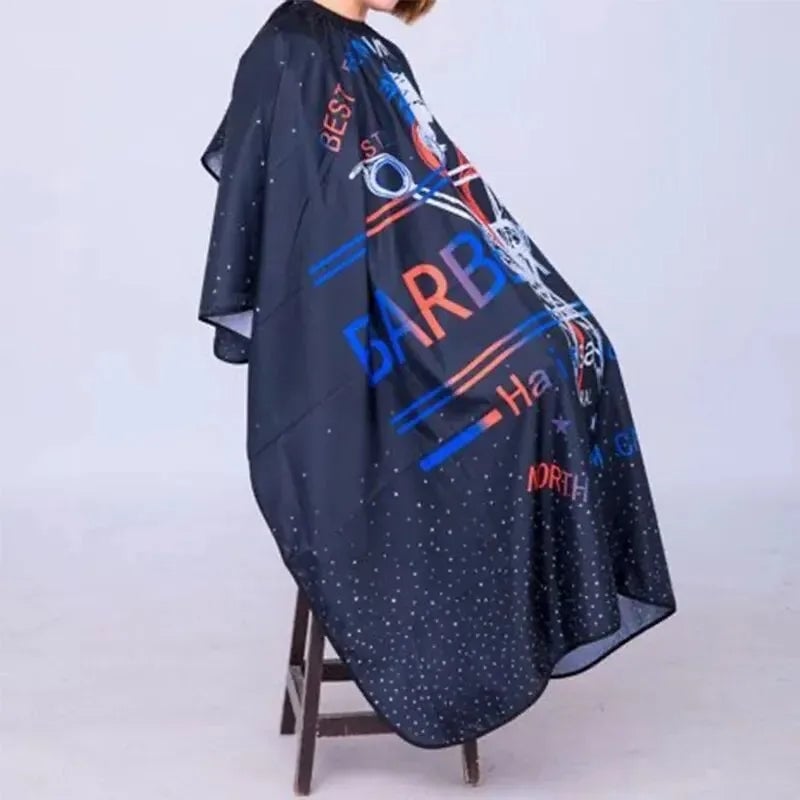 Waterproof Salon Barber Cape Snap Closure Hair Cutting Professional