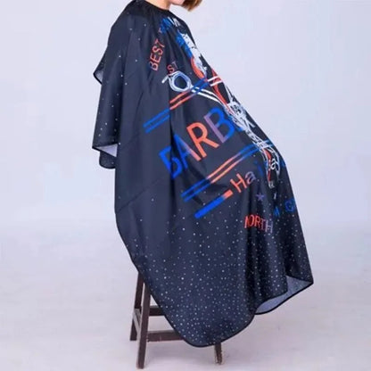 Waterproof Salon Barber Cape Snap Closure Hair Cutting Professional