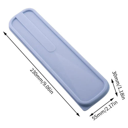 Portable Flip Cover Cutlery Storage Box - Drop Resistant Tableware
