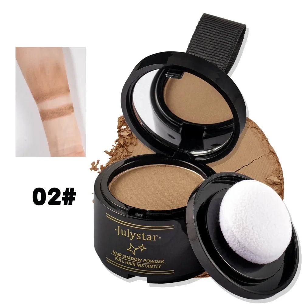 4 Color Waterproof Hair Root Touch Up Powder - Instant Hairline Concealer