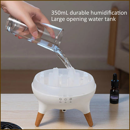 350ml LED Humidifier Essential Oil Diffuser Remote Control