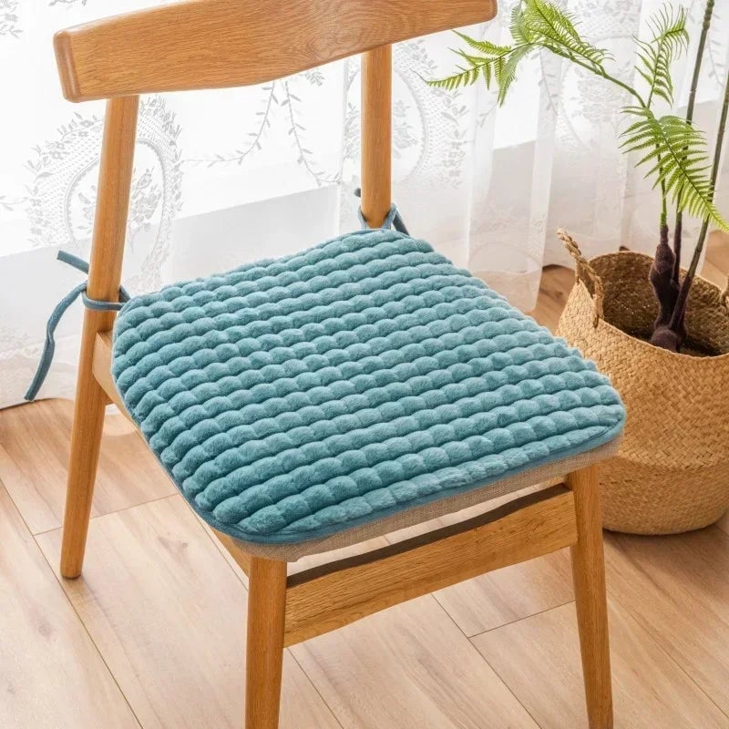 Square Cotton Chair Cushion - Winter-Thicker Non-Slip Pad