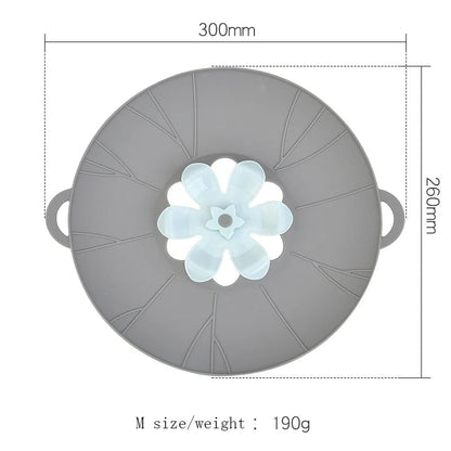 Food Grade Silicone Pot Lid Boil Over Spill Stopper Cover