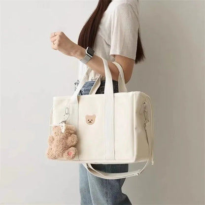 Multi-Pocket Diaper Bag - Stroller Compatible Maternity Tote