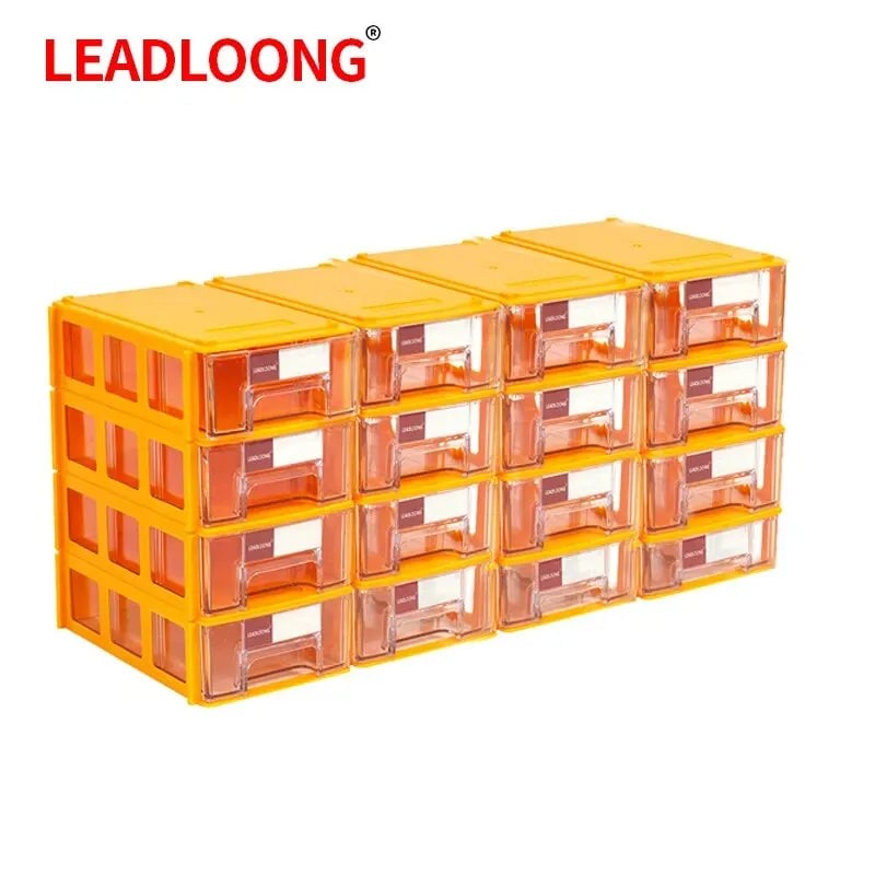8/16pcs Mini Drawer Organizer 14x9x4cm Screw Parts Storage Bins