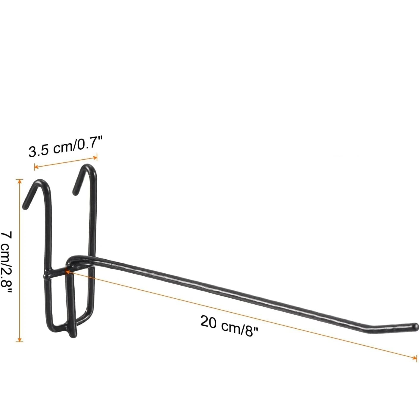 Heavy Duty Mesh Grid Display Hooks 5-50pcs Wall Mount Rack Set