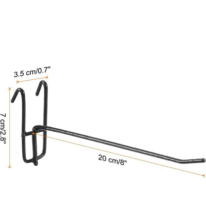 Heavy Duty Mesh Grid Display Hooks 5-50pcs Wall Mount Rack Set