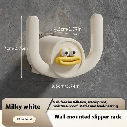 Cartoon Slippers Hook Bathroom Storage Organizer Rack Shoe Holder