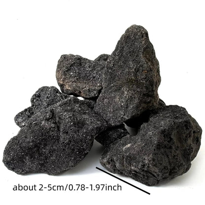 Natural Volcanic Rock Stone Aquarium Decor 40g 120g 240g Specimen