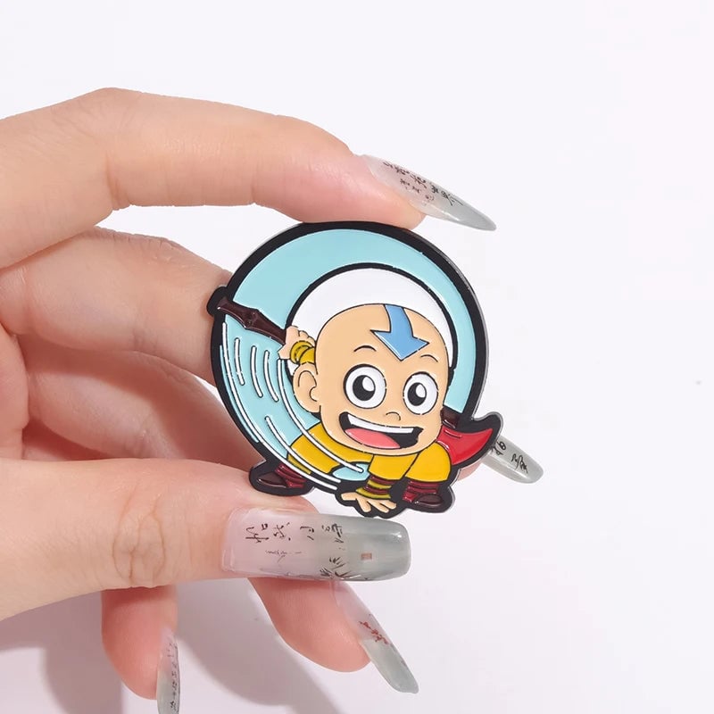 Custom Cartoon Anime Enamel Pins - Cute Character Lapel Badge Set