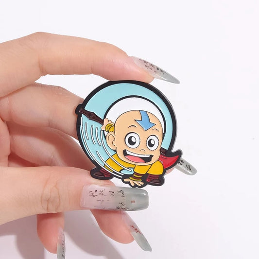 Custom Cartoon Anime Enamel Pins - Cute Character Lapel Badge Set