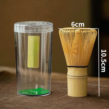 Bamboo Matcha Tea Set - Chasen Whisk & Chashaku Spoon Kit
