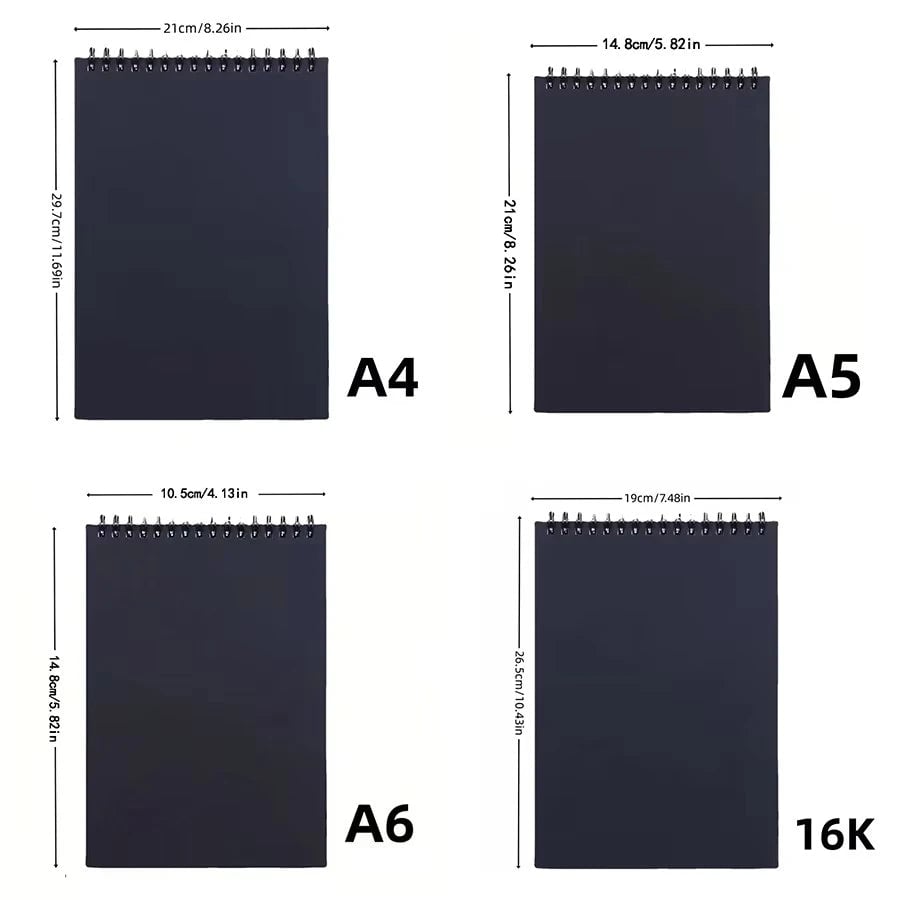 30-Sheet Spiral Bound Sketch Book - Acid Free Art Sketchpad