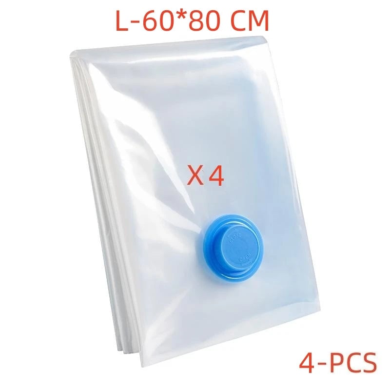 Large Vacuum Storage Bags 3-5PCS Compression Travel Space Saver Set