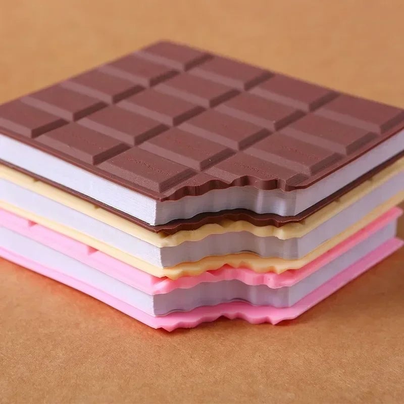 Chocolate Cookie Shaped Notebook Tearable Memo Pad Student Notepad