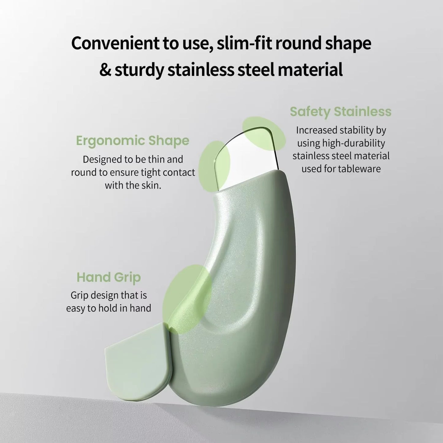 Professional Blackhead Removal Tool - Stainless Steel Comedone Extractor