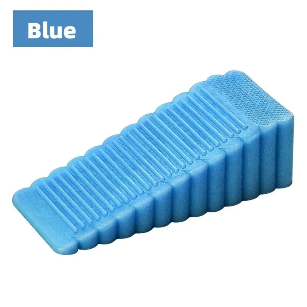 Silicone Door Stopper Wedge Block - Anti-Collision Safety Doorstop