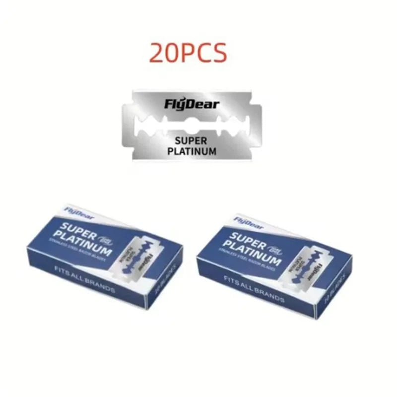 Double Edge Safety Razor Set - Classic Barber Shaving Kit