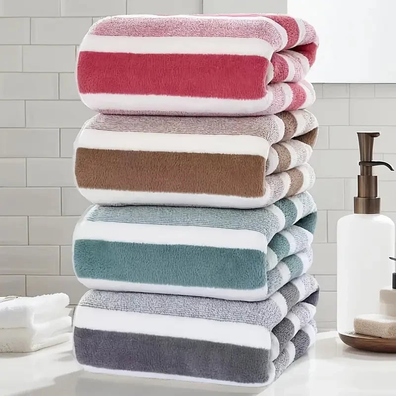 Soft Absorbent Bath Towel Set 2/4/6 Pcs Quick-Drying Towels