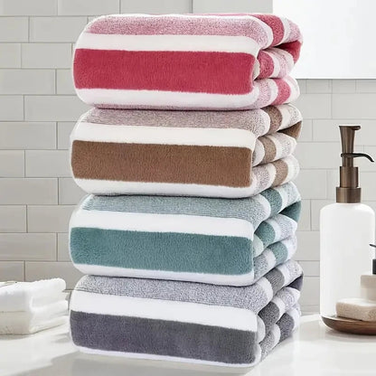 Soft Absorbent Bath Towel Set 2/4/6 Pcs Quick-Drying Towels