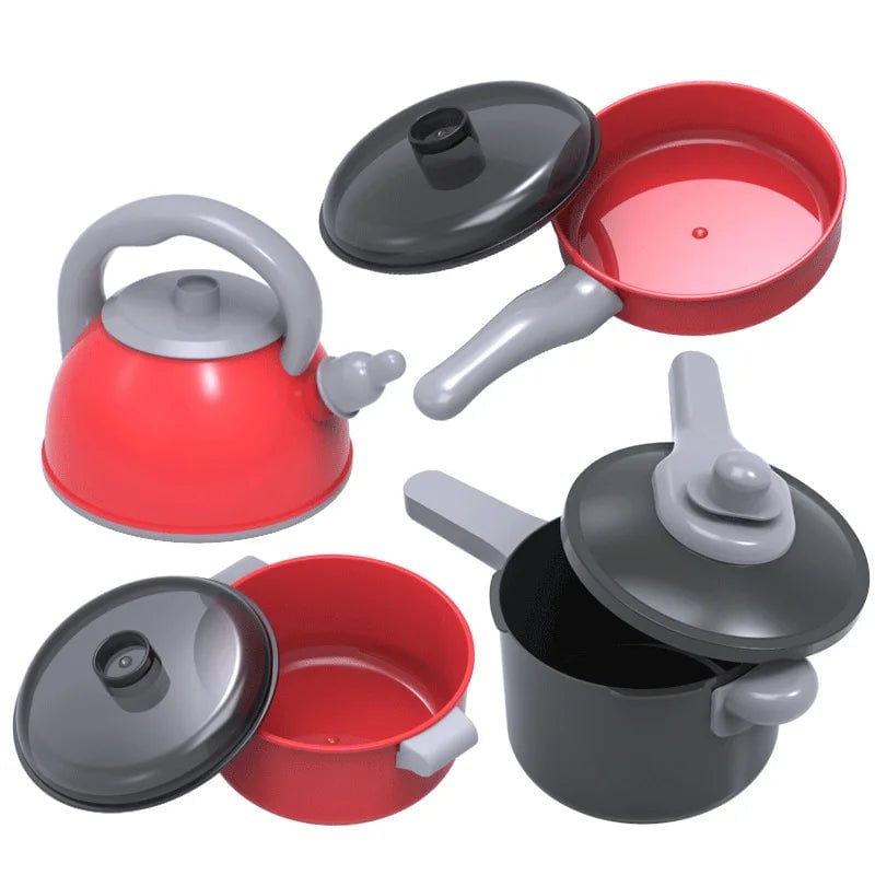 Interactive Musical Kitchen Toy Set with Cutting Tools for Kids Play