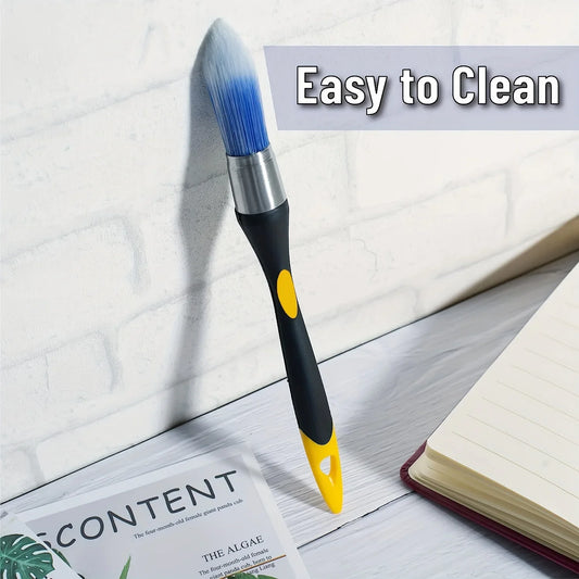 Professional Edge Trimming Paint Brush with Built-in Sharpener