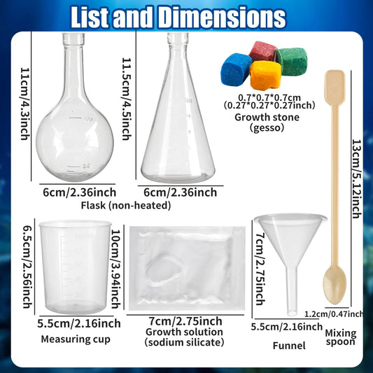 DIY Water Magic Mini Growth Stones Science Learning Educational Toys