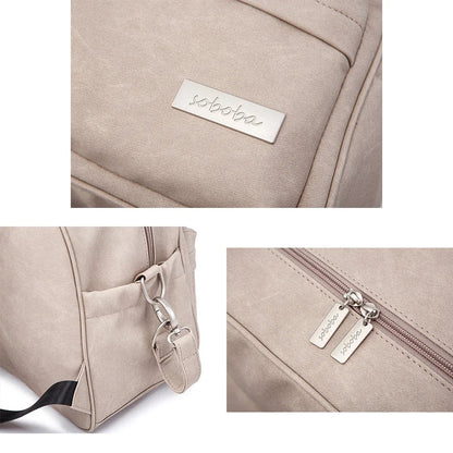 Waterproof Multi-Function Diaper Backpack - Stylish Baby Care Bag