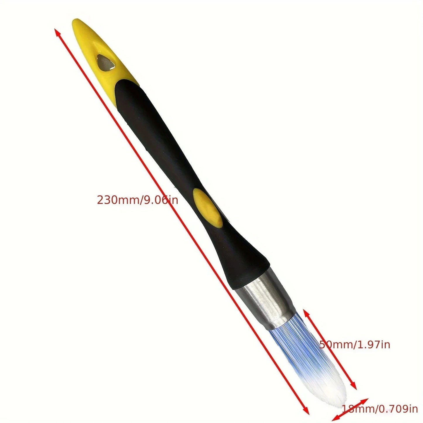Professional Edge Trimming Paint Brush with Built-in Sharpener