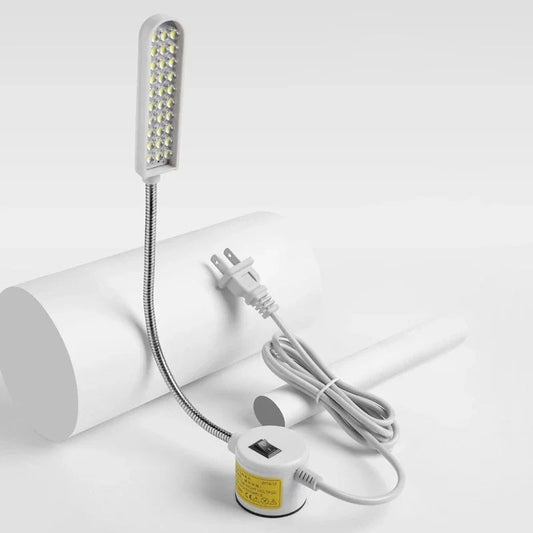 LED Sewing Machine Lamp 360° Flexible Gooseneck Magnetic Base Work Light
