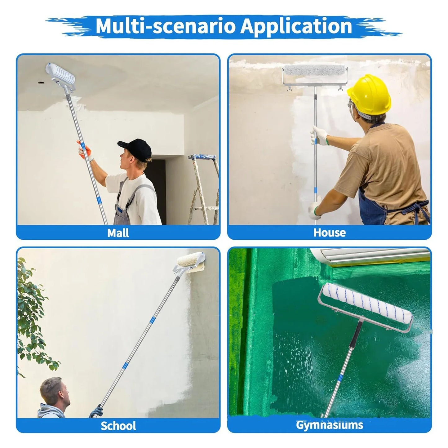18 Inch Paint Roller 1/2 Inch Nap High Efficiency Wall Painting Tool