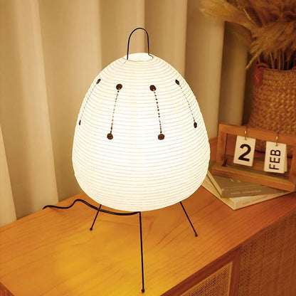 LED Modern Table Lamp Minimalist Hand Cradle Xuan Paper Design