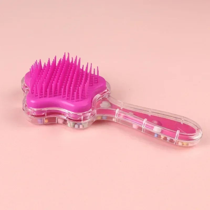 Anti Static Massage Unicorn Hair Brush - Tangle Detangle