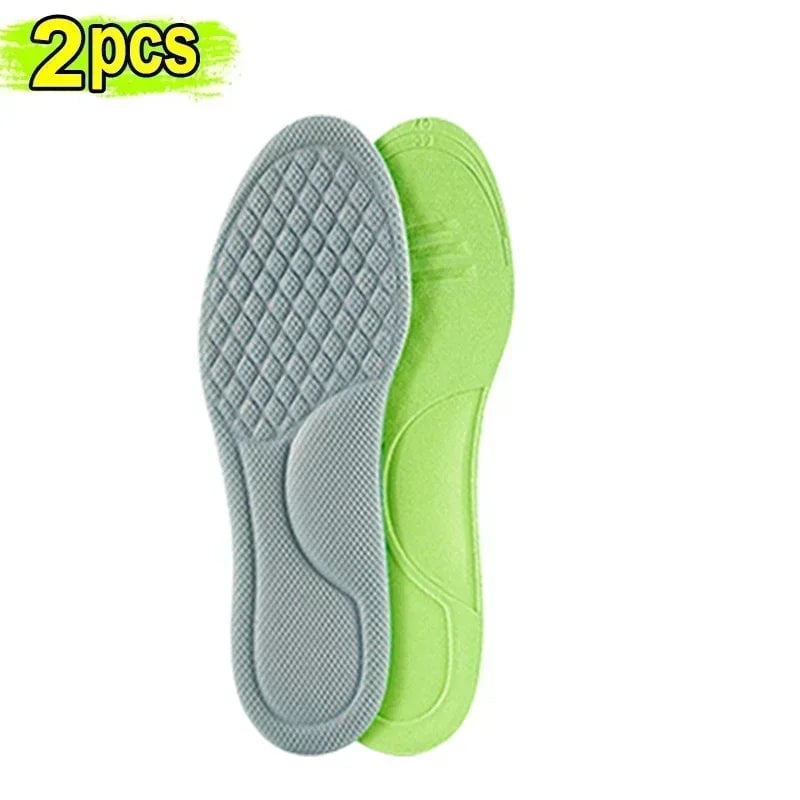 Memory Foam Orthopedic Insoles 10pk - Deodorizing Antibacterial