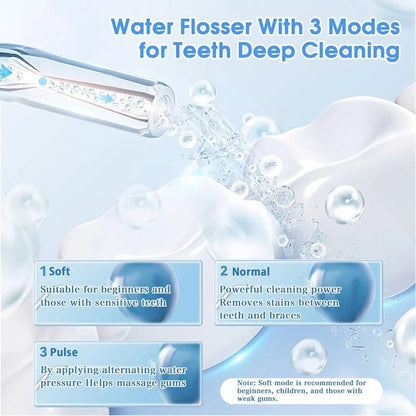 Portable Electric Sonic Dental Irrigator Teeth Scaler Tartar Remover