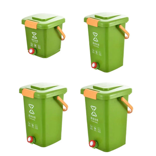 Kitchen Countertop Compost Bin - Easy Clean Modern Design Bucket