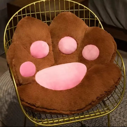 Cat Paw Shape Chair Cushion - Cozy Seat Pad Floor Pillow