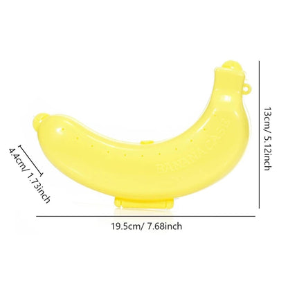 Banana Storage Box Outdoor Travel Case Protector Container Holder