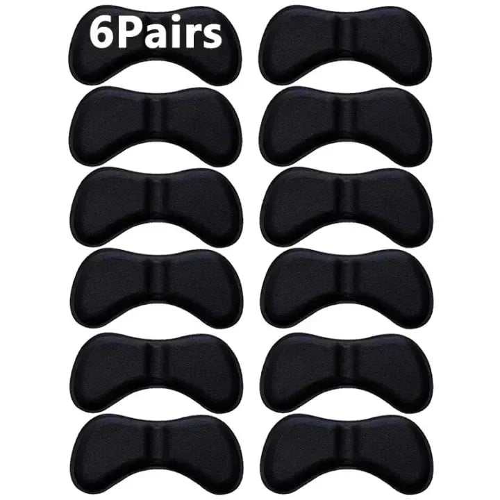 6 Pairs Heel Cushion Insoles - Pain Relief Anti-Wear Foot Pads