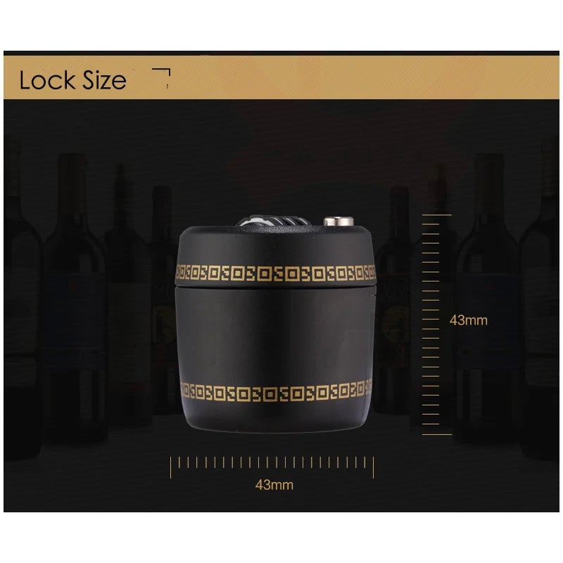 Password Lock Wine Stopper Vacuum Plug Preservation Device Plastic