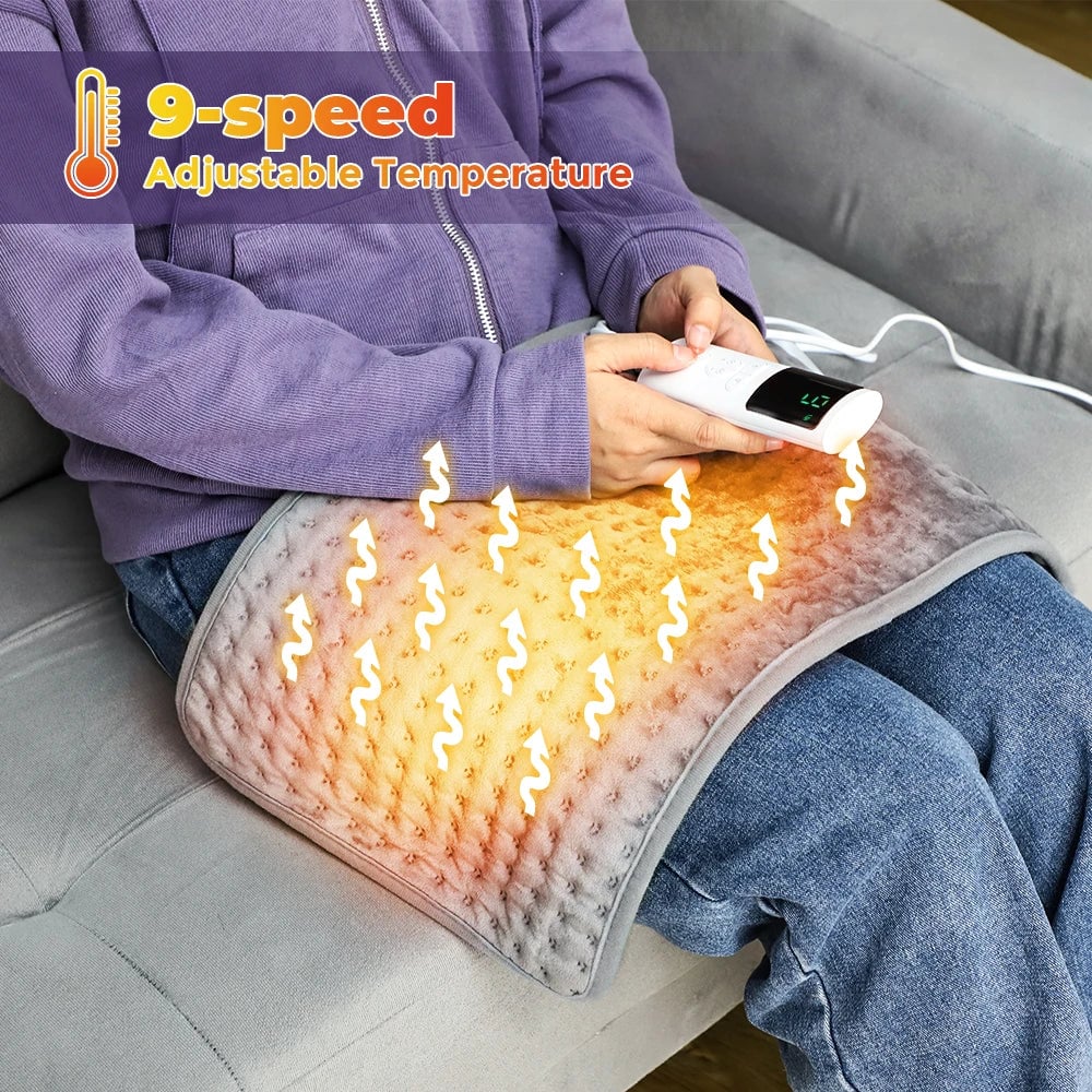 Electric Heating Pad Blanket - Constant Temperature Shoulder Back Pain Relief